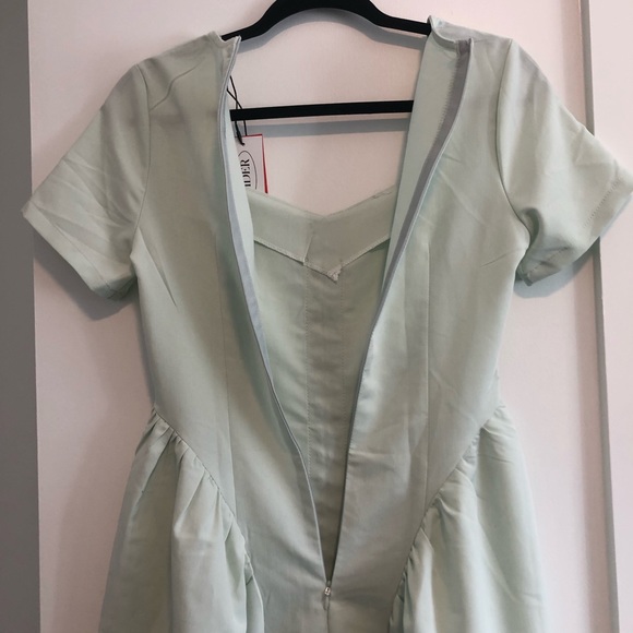 (196) Mint Cider Dress - Picture 5 of 10